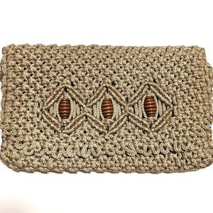 Vintage Macrame clutch